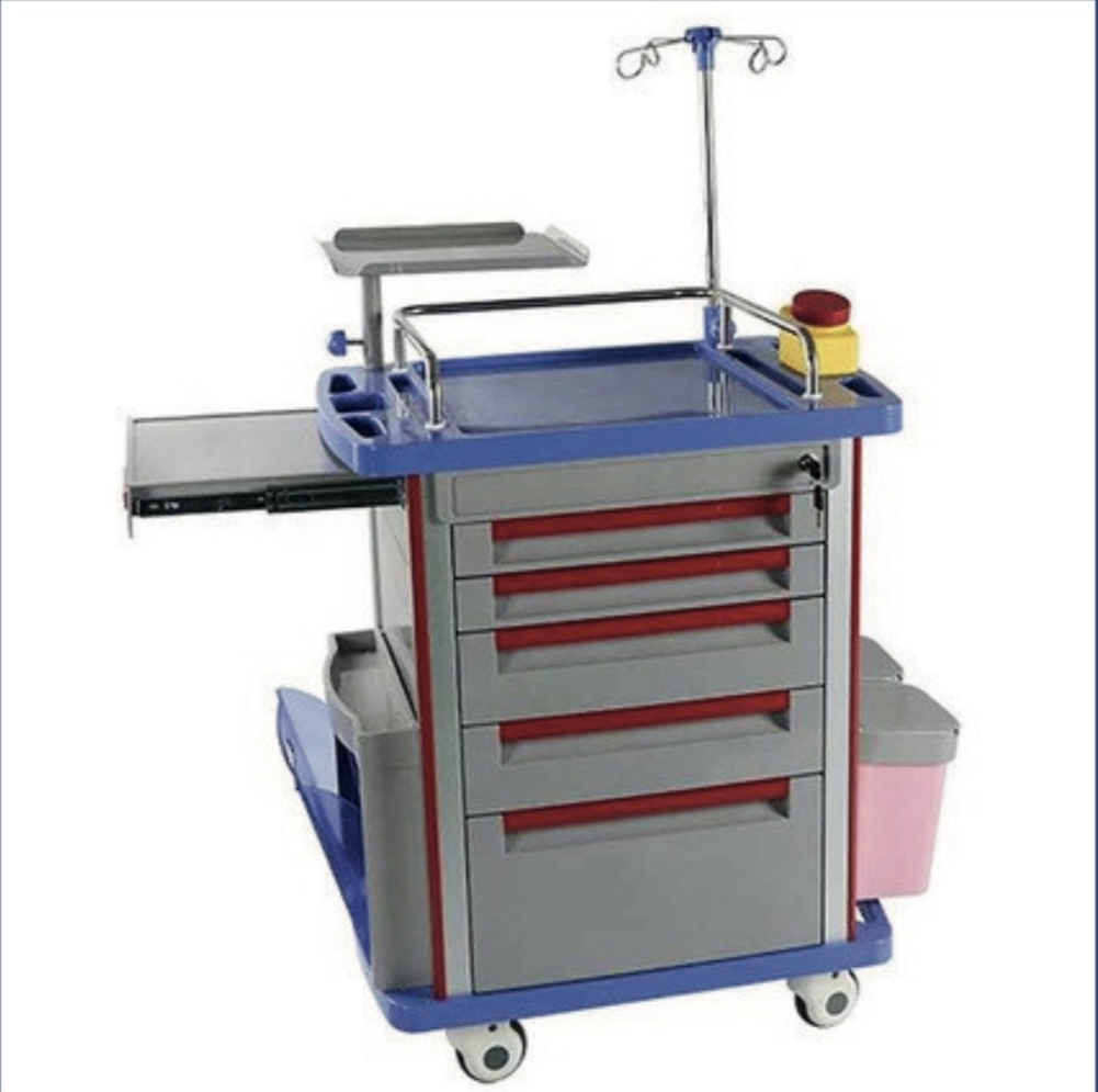 ABS Crash Cart — Scanda Enterprises, medical supplies Moosapet Hyderabad